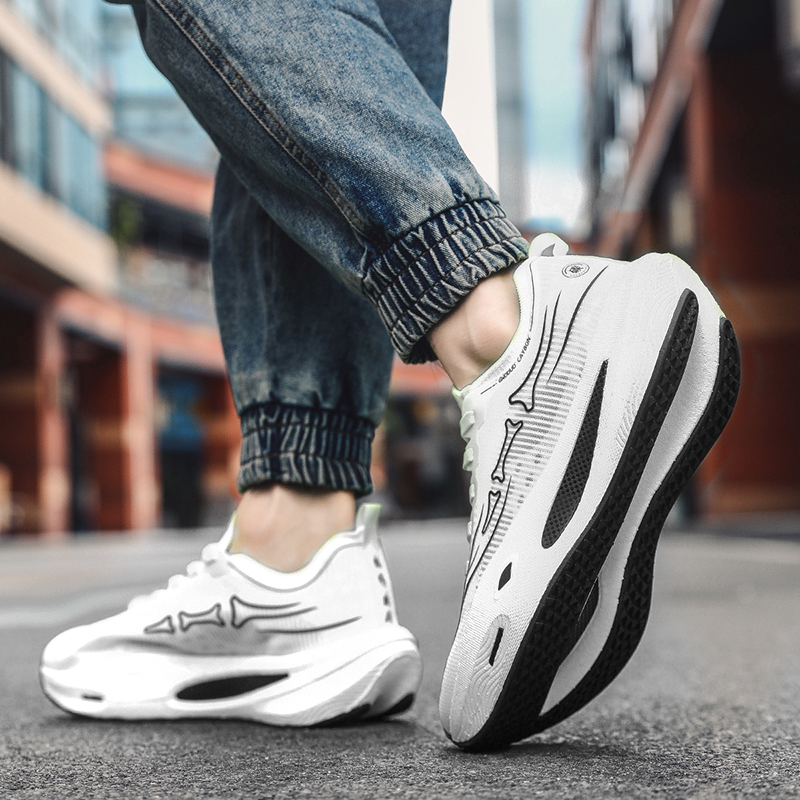 HEIWEILU Breathable Lightweight Breathable And Lightweight Low top Casual Marathon Physical Fitness Test Physical Exam