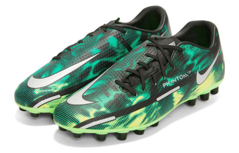 Nike Phantom GT2 Academy SWAG ‘Black Green Strike Metallic Platinum’