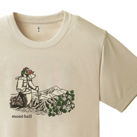 MONTBELL Quick Dry T Shirts Unisex