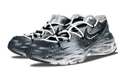 Nike Air Max Fusion Cushioning Slip Resistant Abrasion Resistant Low top Running Shoes Women’s Black White
