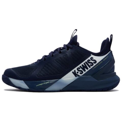 K·SWISS Textile, Synthetic Leather Low top Tennis Shoes Men's Marine Blue