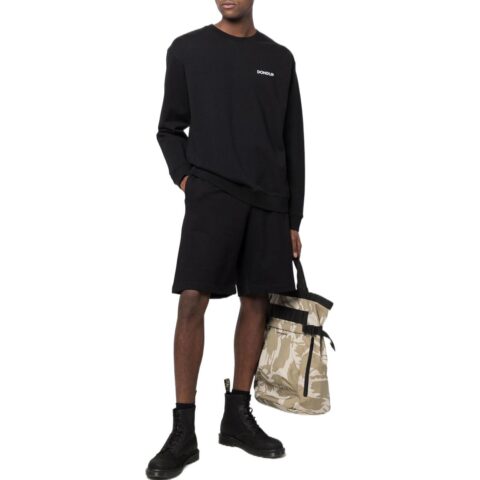 DIESEL P-Crown-Div Logo-embroidered Track Shorts