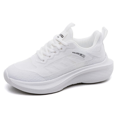 HUANQIU Running Shoes Women’s Low Top White