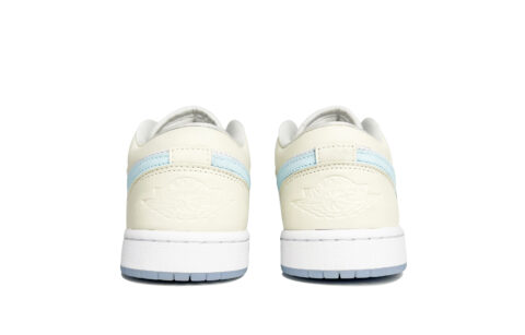 Jordan Air Jordan 1 Low top Vintage Basketball Shoes Women’s Blue Yellow