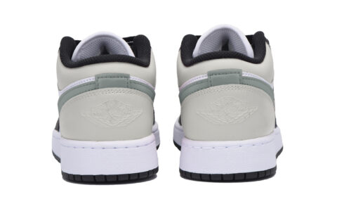 Jordan Air Jordan 1 Low top Vintage Basketball Shoes Men’s White Gray