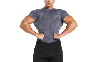 GYMSHARK Workout Clothing Men's Raspberry Purple/Black