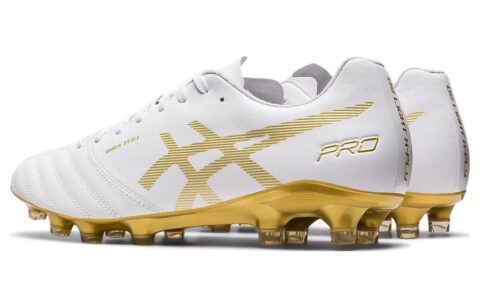 ASICS Ds Light X Fly Pro Soccer Shoes ‘White Gold’