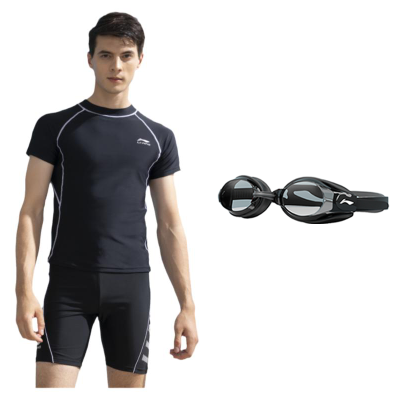 Li Ning Sports Fashion Collection Swimming Sets Swimming Pool Men’s