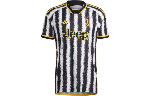 Adidas Juventus Soccer Jerseys Men's Black Moderate Straight Fit