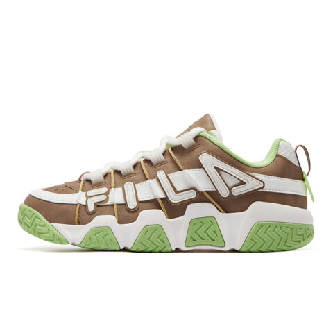FILA FUSION BUSTER Low top Basketball Shoes Men’s Mocha Chocolate Brown Snow