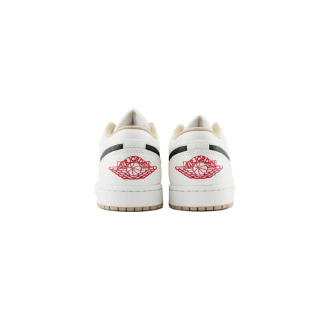 Jordan Air Jordan 1 LOW’Sail’ Abrasion Resistant Low top Vintage Basketball Shoes Men’s Black White