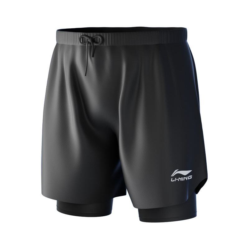 Li Ning Sports Shorts Unisex Cool Black