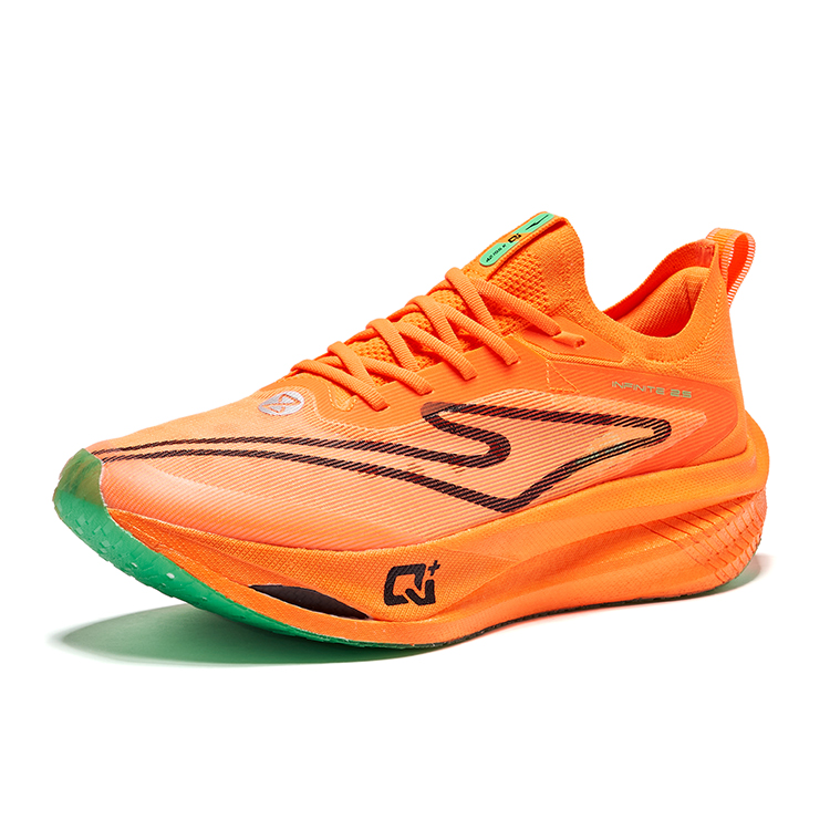 Erke Blue Environment 2.5 Cushioning Rebound Low top Running Shoes Men’s Persimmon Colorway