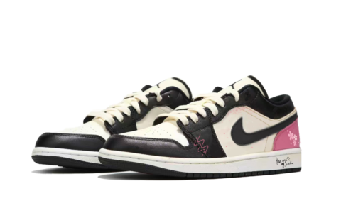 Jordan Air Jordan 1 Low top Vintage Basketball Shoes Men’s Black