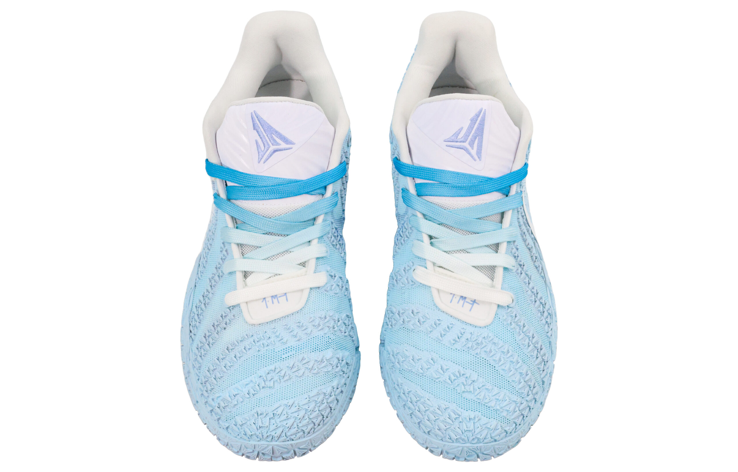 Nike Ja Morant 3 Premium Ice, Shopping Bag Mesh Abrasion Resistant Grip Low top Basketball Shoes Unisex White Blue