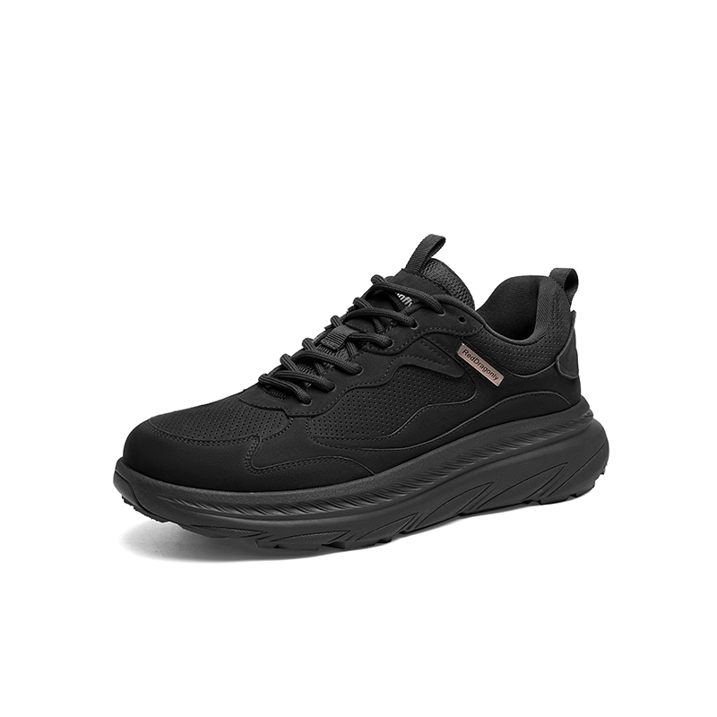 RED DRAGONFLY Cow Leather, Textile Height Increasing Height Increasing Low top Casual Running Shoes Men’s