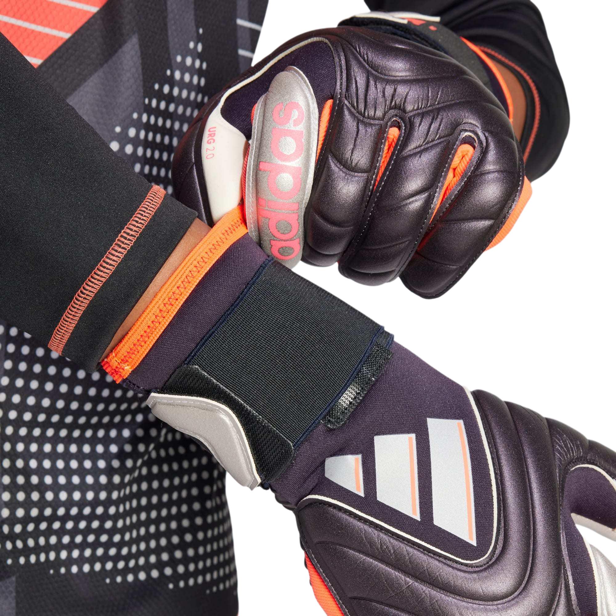 Adidas Goalkeeper Gloves Polyester, Cotton, Polyurethane Unisex