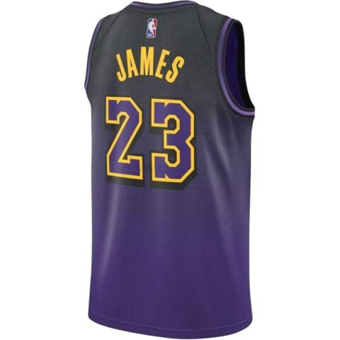 Nike LeBron James Los Angeles Lakers 2024/25 City Edition Men’s Nike Dri FIT Nba Swingman Jersey