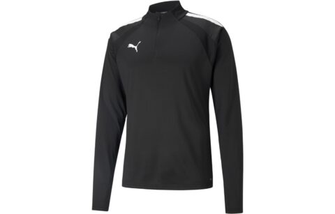 PUMA Soccer Jerseys Men’s Black White Moderate Straight Fit