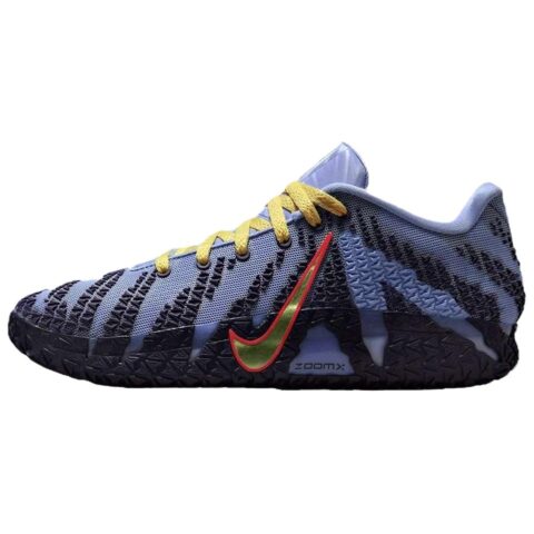 Nike Ja Morant 3 Basketball Shoes Men’s Blue Yellow Asian Version