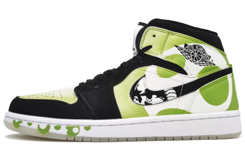 Jordan Air Jordan 1 Mid SE Panda Slip Resistant, Abrasion Resistant, Lightweight