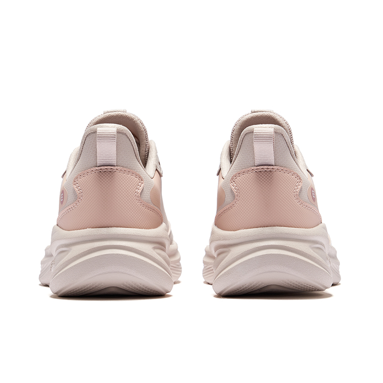 Erke Cushioning Lightweight Rebound Low top Training City Commuting Running Shoes Women’s Painted Gray Clear Candy