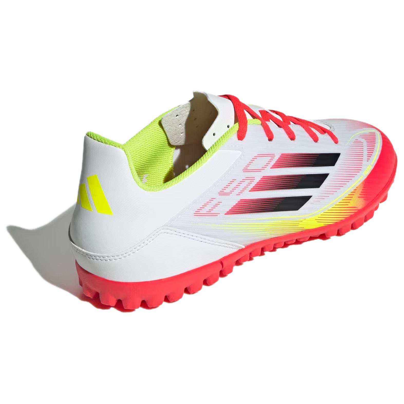 Adidas F50 CLUB Soccer Shoes Unisex White Red