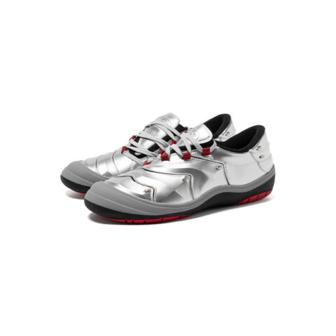 Ocai x BBIMP Slip Resistant And Abrasion Resistant Coverage Soccer Shoes Unisex Silver