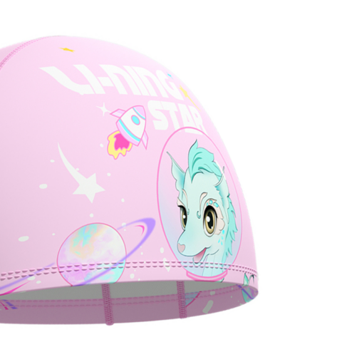 Li Ning Swimming Caps Pu Swim Kids’ Pink