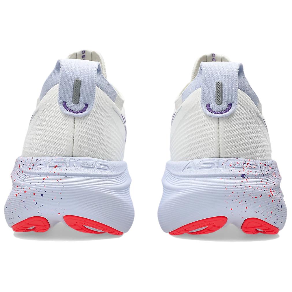 ASICS GEL Nimbus 27 Fabric Breathable Long Distance Running Sprint Running Shoes Men’s White