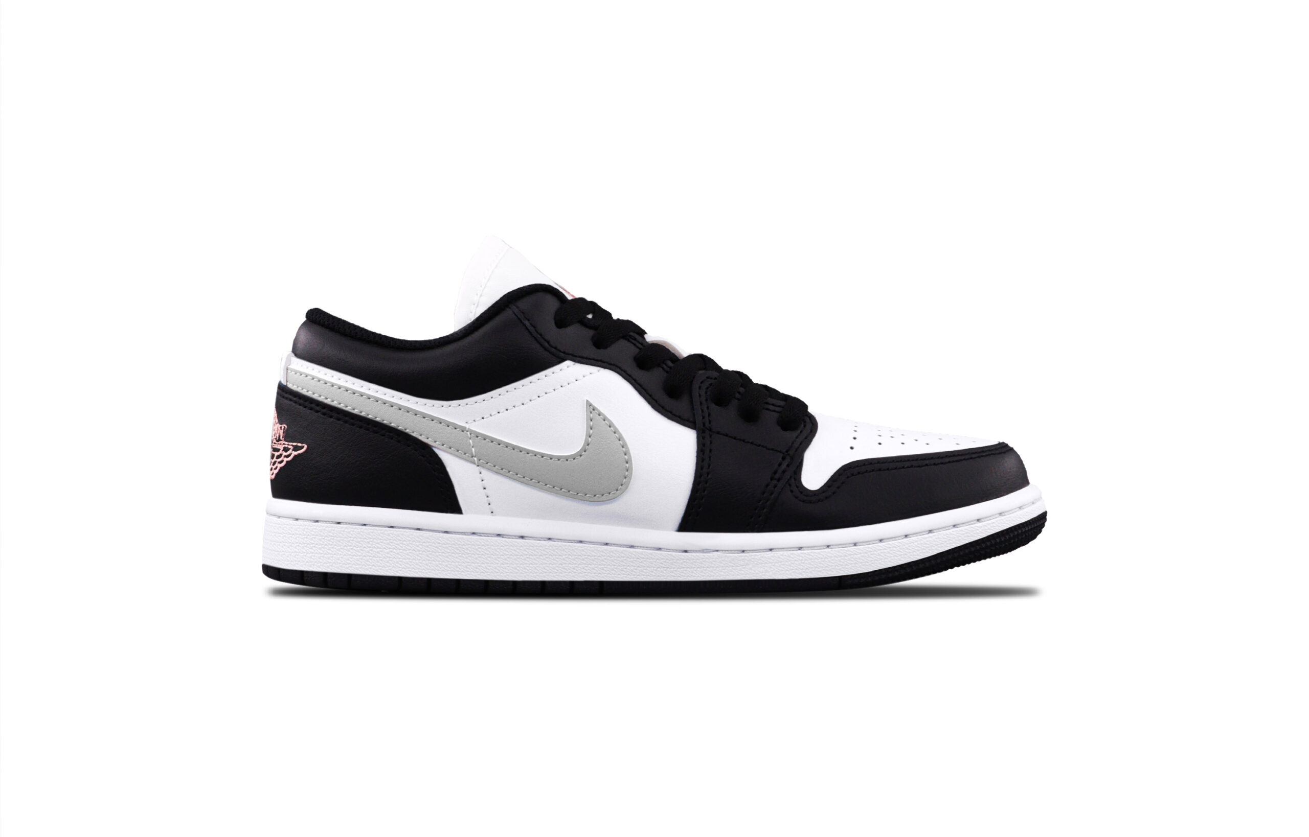 Jordan Air Jordan 1 Abrasion Resistant Low top Vintage Basketball Shoes Unisex Black