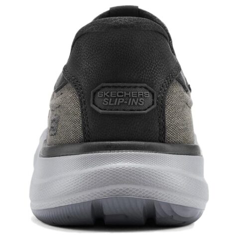 Skechers Low top Walking Shoes Men’s Black Gray