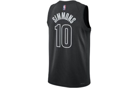 Jordan Brooklyn Nets Statement Edition Soccer Jersey Brook Nets Men’s Black