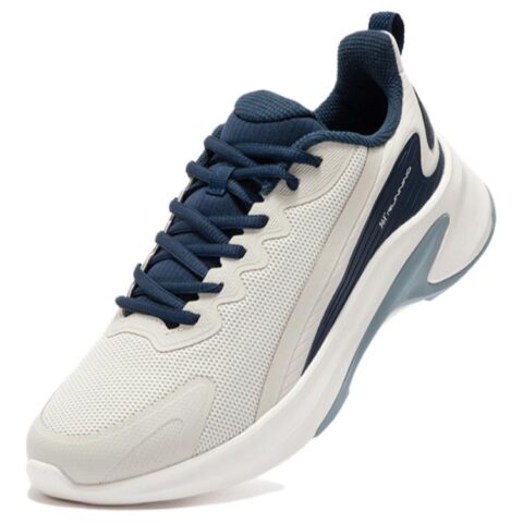 361° Cushioning Coverage Cushioning Coverage Low top Casual Running Shoes Men’s Beige Blue