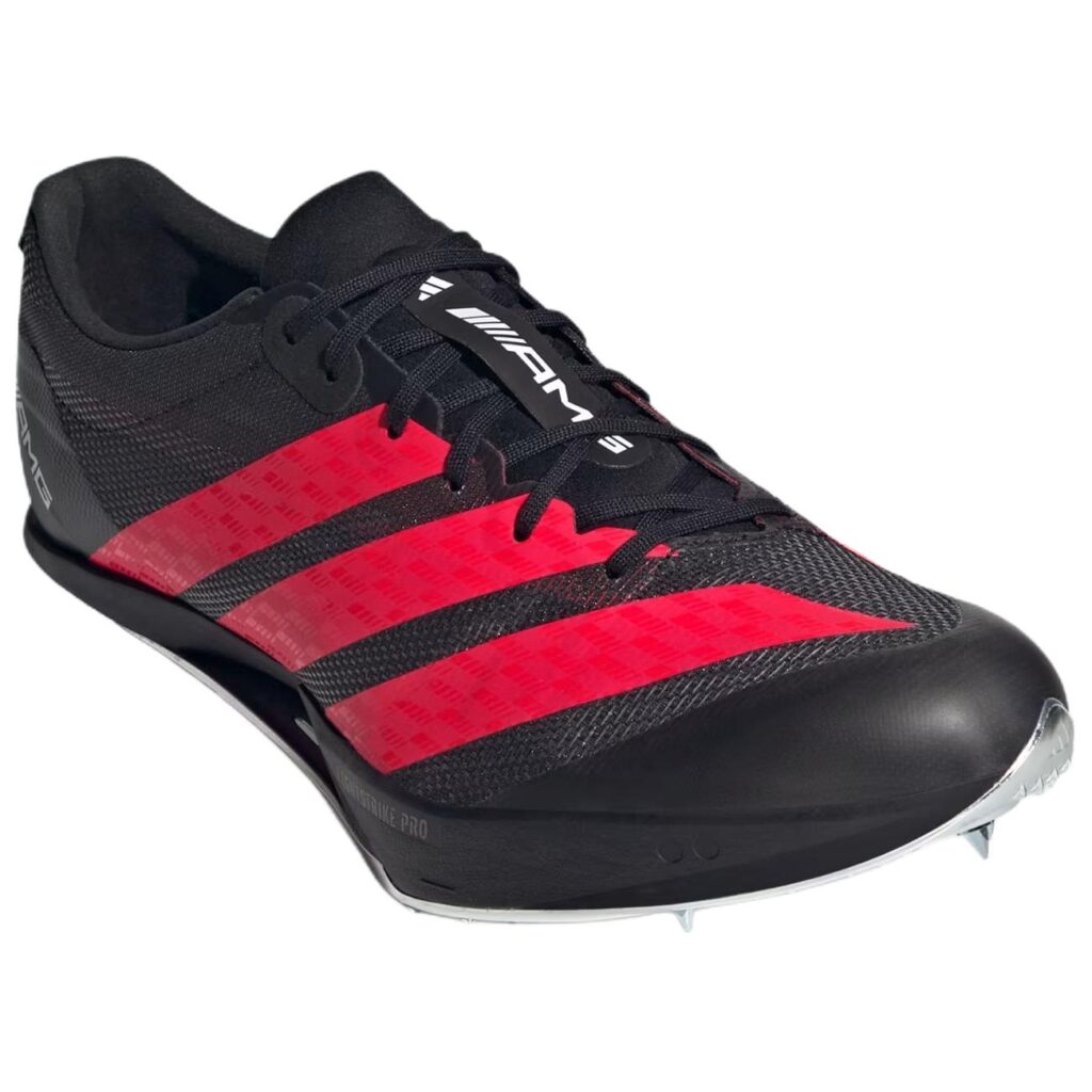 Adidas x AMG ADIZERO PRIME SP 4 Textile Running Shoes Unisex Black Red