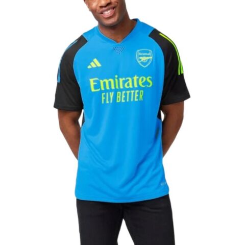 Adidas HEAT.RDYArsenal 23/24 Pro Training Shirt Soccer Jersey Men’s Blue