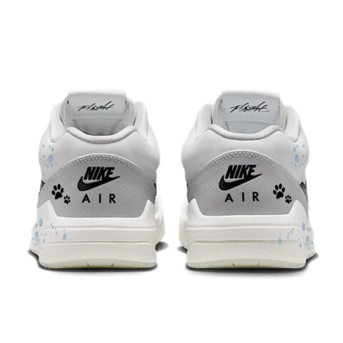 Jordan Stadium 90 Abrasion Resistant Slip Resistant Low top Vintage Basketball Shoes Men’s White Blue
