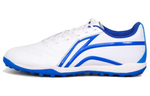 Li Ning Artificial Turf TF Turf Artificial Turf Cushioning Slip Resistant Abrasion Resistant Soccer Shoes Men’s