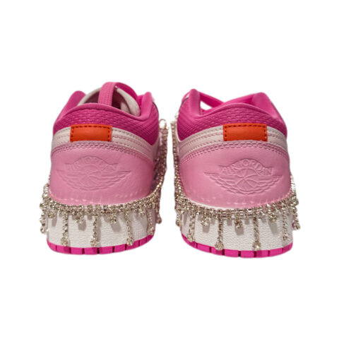 Jordan Air Jordan 1 Low ‘Pinksicle’ Candy House Low top Vintage Basketball Shoes Women’s Pink White