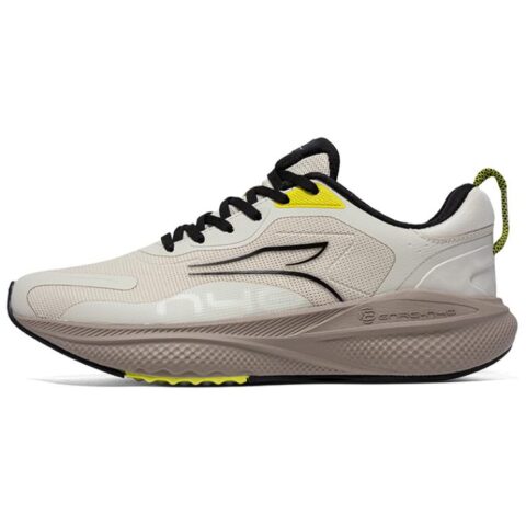 361° Fashion Trend Slip Resistant Abrasion Resistant Low top Running Shoes Men’s Beige Umber Black