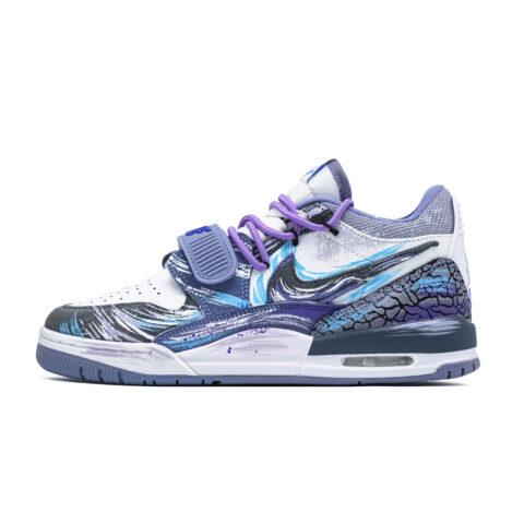 Jordan Legacy 312 Starry Guidance Suede Abrasion Resistant Abrasion Resistant Low top Vintage Basketball Shoes Men’s
