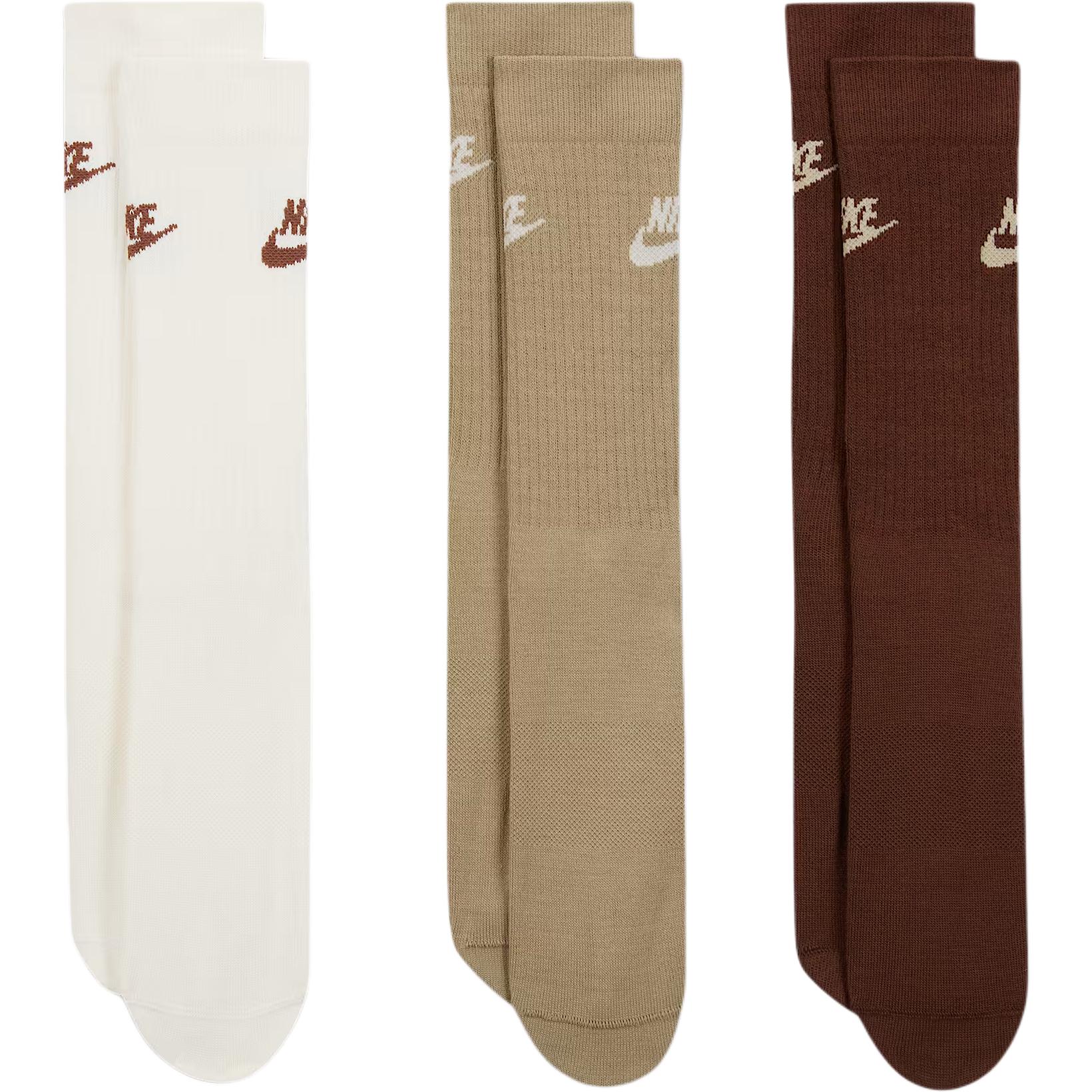 Nike Mid Calf Socks Unisex 3 Pack