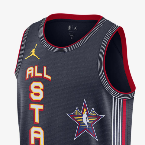 Jordan x NBA ALL STAR WEEKENDNike Dri FIT NBA Swingman Jersey Basketball Jersey Men’s University Dark Blue