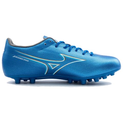 Mizuno Alpha SELECT AG Artificial Ground Abrasion Resistant Soccer Shoes Men’s Blue