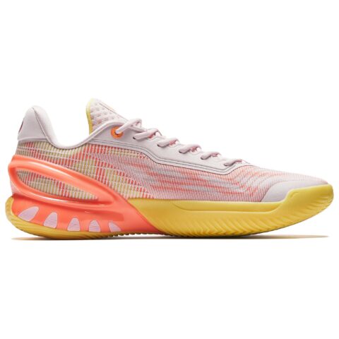 Anta Zap 3 Low top Front Fork Carbon Plate Basketball Shoes Men’s Pink Orange