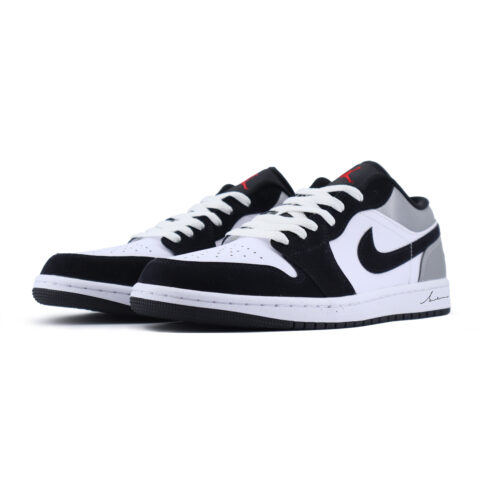 Jordan Air Jordan 1 Innovation Manufacturing Love Slip Resistant Abrasion Resistant Low top Vintage Basketball Shoes
