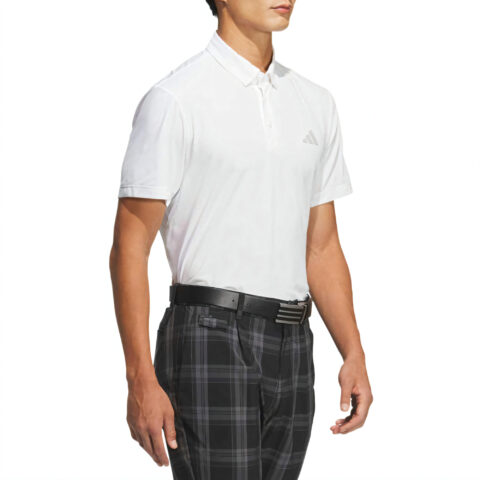 Adidas Golf Clothing Men’s White Lapel Moderate