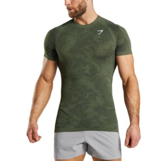 GYMSHARK Workout Clothing Men's Green