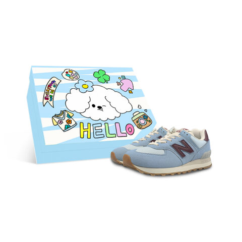 New Balance NB 574 Low top Running Shoes Women’s Blue