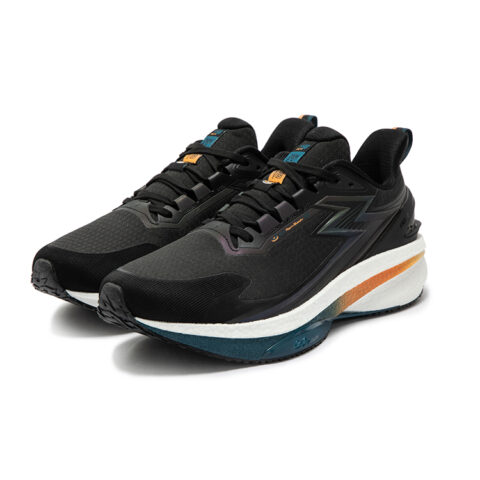 361° Rain Screen 8.0 Cushioning Slip Resistant Low top Sprint Running Shoes Men’s Black Blue White